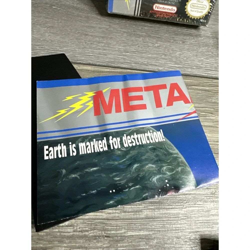 Metal Storm CIB Complete In Box AUTHENTIC (Nintendo Entertainment System,‎ 1991)